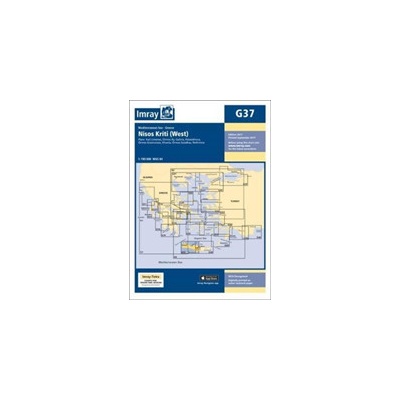 Imray Chart G37 - Nisos Kriti West Imray Sheet map folded