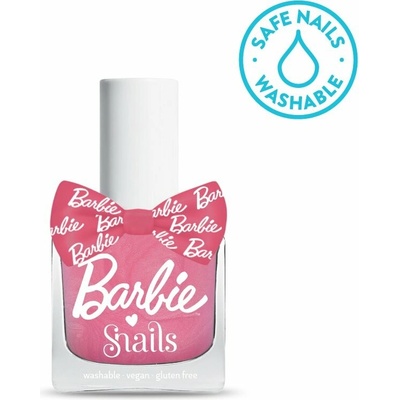 Snails Snails, dětský smyvatelný lak na nehty Barbie, Hello World, 10,5 ml