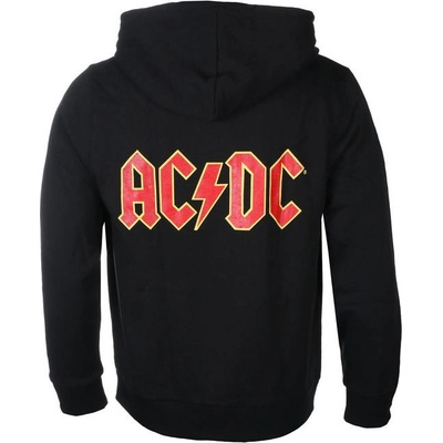 mikina s kapucí ROCK OFF AC-DC Logo černá