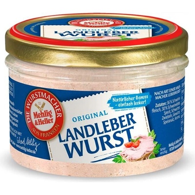 Mehlig & Heller venkovská játrová pomazánka 200 g
