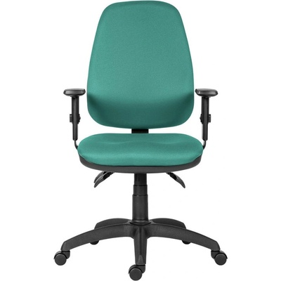 Antares Работен стол Antares 1540 ASYN BR16, до 130кг, дамаска, асинхронен механизъм, коригиране на височината, заключване в позиция, тъмнозелен (1540-ASYN-BR16-D6)