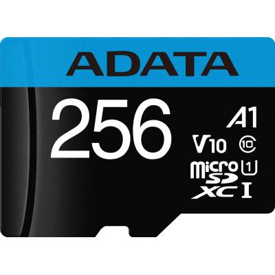 A-DATA 256GB MicroSDXC карта UHS-I 100/25MB/s + адаптер (412210)