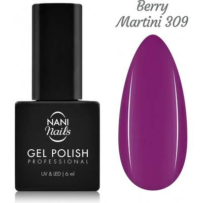 NANI gel lak 6 ml - Berry Martini – Sleviste.cz