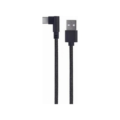 Gembird CC-USB2-AMCML-0.2M USB 2.0 A (M) - USB-C (M), úhlový, 0,2m, černý