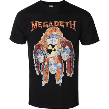 ROCK OFF Мъжка тениска Megadeth - Nuclear Glowheads - ROCK OFF - MEGATS29MB