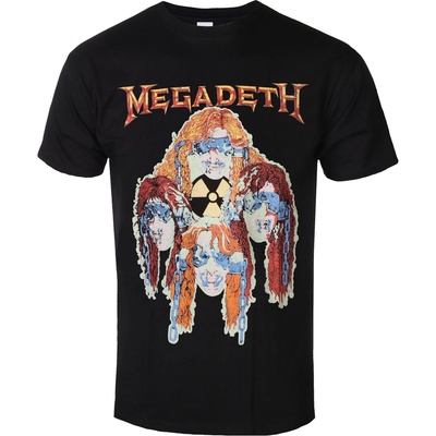 ROCK OFF Мъжка тениска Megadeth - Nuclear Glowheads - ROCK OFF - MEGATS29MB