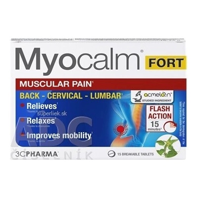 LES TROIS CHENES SA Myocalm FORT 15 tabliet