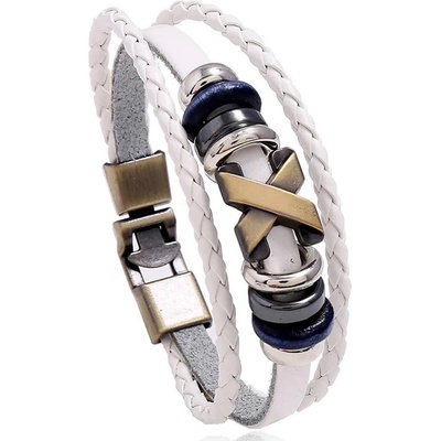 HARAHU Мъжки Гривна World - Тип - Бял KP33169 (WO-33169)