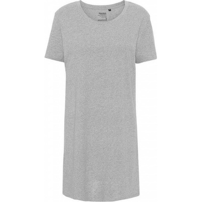Extra dlouhé dámské tričko Neutral z organické bavlny Sport Grey