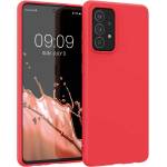 HQWear Силиконов мен протектор HQWear за Samsung Galaxy A03s, Червен (9145576240748)