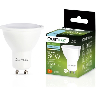 Lumiled LED žiarovka GU10 8W = 80W 720lm 6500K Cold 120°