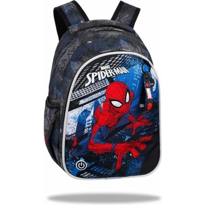 COOLPACK Светеща ученическа раница CoolPack Jimmy Spiderman (F110777)