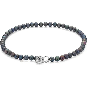 Image 1 of Swan Колие със сладководни черни перли 9-10mm R1667NB Swan