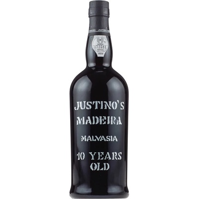 Justino's Madeira Malvasia 10 Y.O. 19% 0,75 l (čistá fľaša)