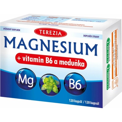 Terezia Magnesium+vitamin B6 a meduňka 120 kapsúl