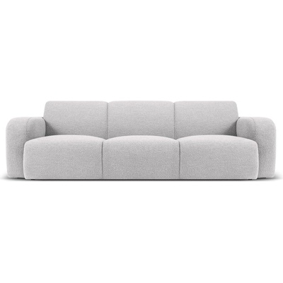 Micadoni Светлосив диван от плат букле 235 cm Molino - Micadoni Home (MIC_3S_101_F1_MOLINO6)