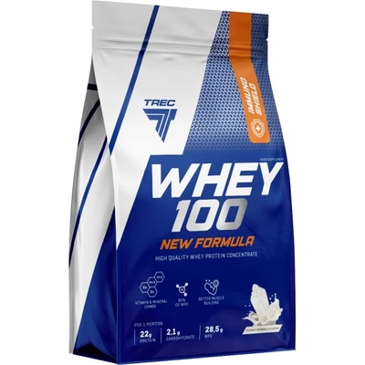 Trec Nutrition Whey 100 | High Quality Whey Protein Concentrate with Immuno Shield [2000 грама] Coconut Snowballs