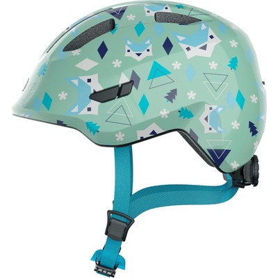 ABUS Детска каска за велосипед ABUS Kid's Smiley 3.0 Bike helmet - Green Nordic - размер S 45-50 cm (851-1165-0311)