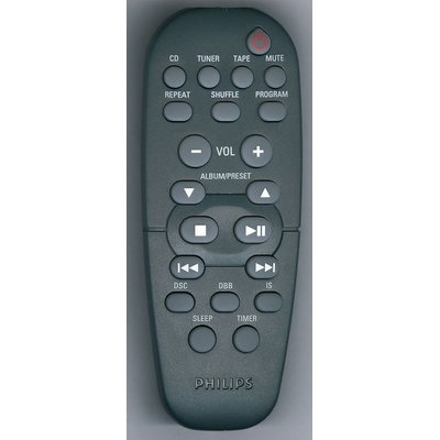 GENERAL PHILIPS 994000001589 - съвместимо дистанционно управление на марката General (994000001589)