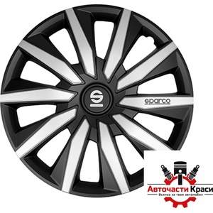 Sparco Тасове за джанти 14'' Sparco MILANO / SPC1483BKSV (56381) - avtochastikrasi