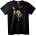 NOONEBRAND Тениска Череп с Брадва - XL, Black