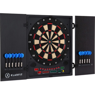 KLARFIT Dartmaster 180 black (DRB-Dam180HiDa-B+Y)