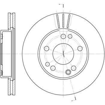 Brzdový kotúč REMSA 6228.10