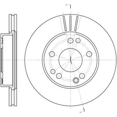 Brzdový kotúč REMSA 6228.10