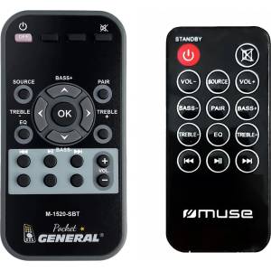 GENERAL Muse m-1520sbt - дистанционно управление дубликат (m-1520sbt) Дистанционно