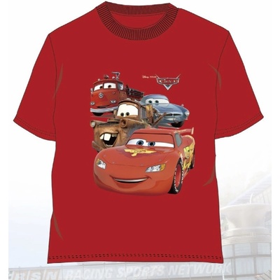 Setino triko Cars červená