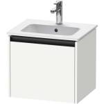 Duravit Ketho. 2 - Шкафче за умивалник 44x51x42 см, 1 чекмедже, матово бяло K25061018180000 (K25061018180000)