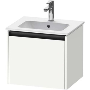 Duravit Ketho. 2 - Шкафче за умивалник 44x51x42 см, 1 чекмедже, матово бяло K25061018180000 (K25061018180000)