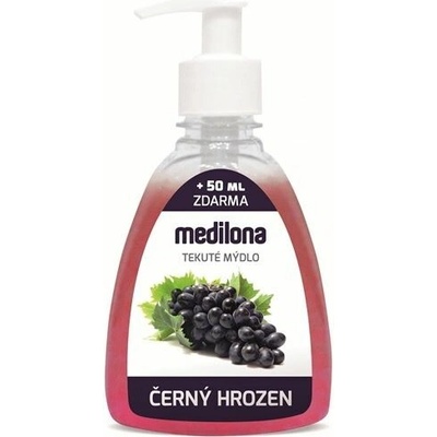Medilona Tekuté mydlo čierny strapec 300 ml
