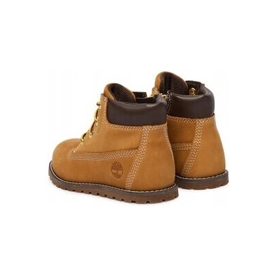 Timberland dětské boty z přírodní kůže