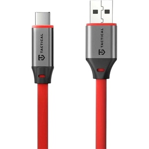 Tactical FAT MAN 2.0 USB-кабел за данни - Type-C, 100 см, ЧЕРВЕН 57983127953 (57983127953)