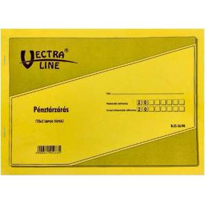 VECTRALINE Отпечатано заключване на касов апарат VECTRALINE A/4 в легнало положение 25x2 листа B22-26/VK (B22-26/VK)