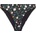 DEDICATED Дамско бикини долнище DEDICATED Women's Bikini Bottoms Sanda Bikini bottom - Strawberry Field Black (150-2891-1313)