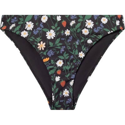 DEDICATED Дамско бикини долнище DEDICATED Women's Bikini Bottoms Sanda Bikini bottom - Strawberry Field Black (150-2891-1313)