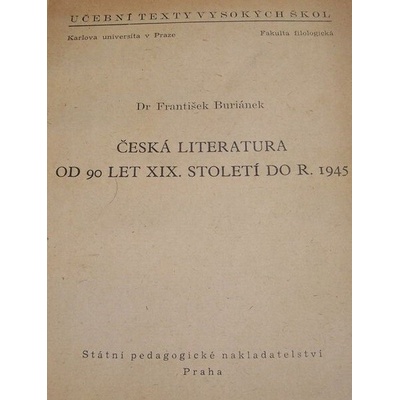 Česká literatura od 90. let XIX. století do roku 1945 – Zboží Mobilmania