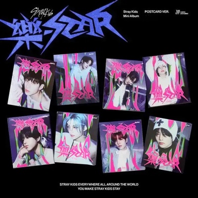 Stray Kids - 樂-STAR - Rock-STAR - Postcard Version CD