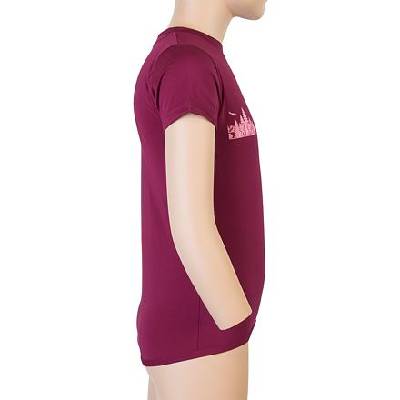 SENSOR COOLMAX FRESH PT CAMP dětské UV triko kr.rukáv lilla velikost 140