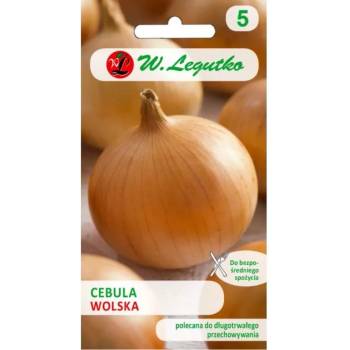 W. Legutko Лук „Волска - сламеножълта кора, късен сорт