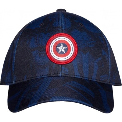 CurePink MarvelCaptain AmericaKapitán Amerika Logo štítu [BA248133CAP]
