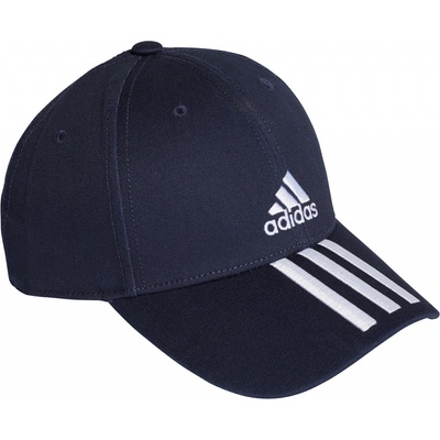 adidas BASEBALL 3 STRIPES CAP COTTON tmavo modrá
