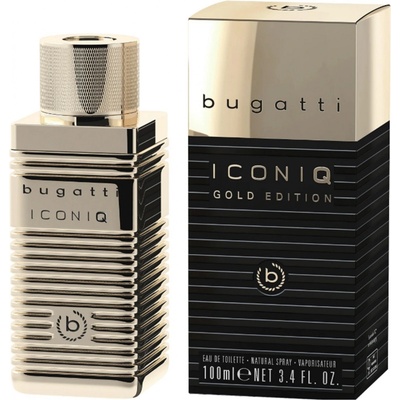 Bugatti Iconiq Gold toaletní voda pánská 100 ml