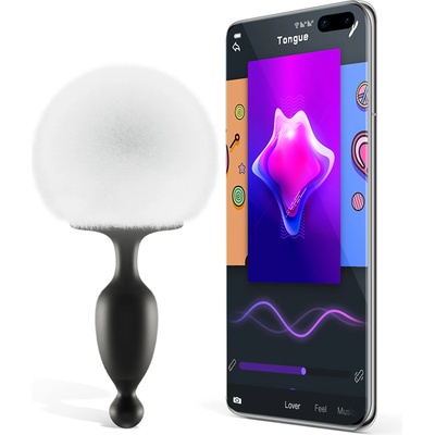Magic Motion Bunny App Controlled Vibrating Bunny Tail Anal Plug