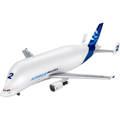 Revell Сглобяем модел Revell - Самолет Airbus A300-600ST Beluga, 78 части (R03817)
