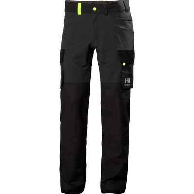 Helly Hansen nohavice Oxford 77408 R cargo do pasu čierna/ebony sivá