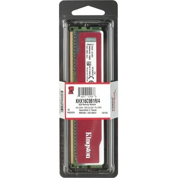Kingston HyperX Red DDR3 4GB 1600MHz CL9 KHX16C9B1R/4