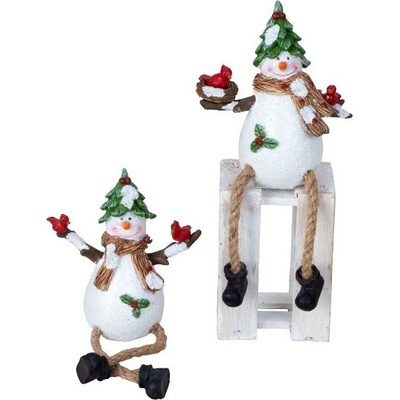 MAKRO Snehuliak s visiacimi nohami 18cm rôzne druhy